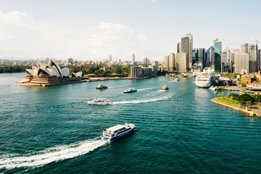 Australia bay