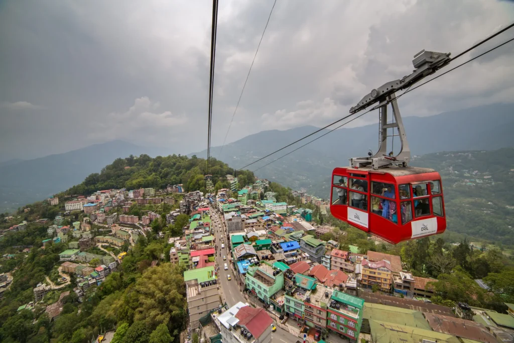 Gangtok cable car ride