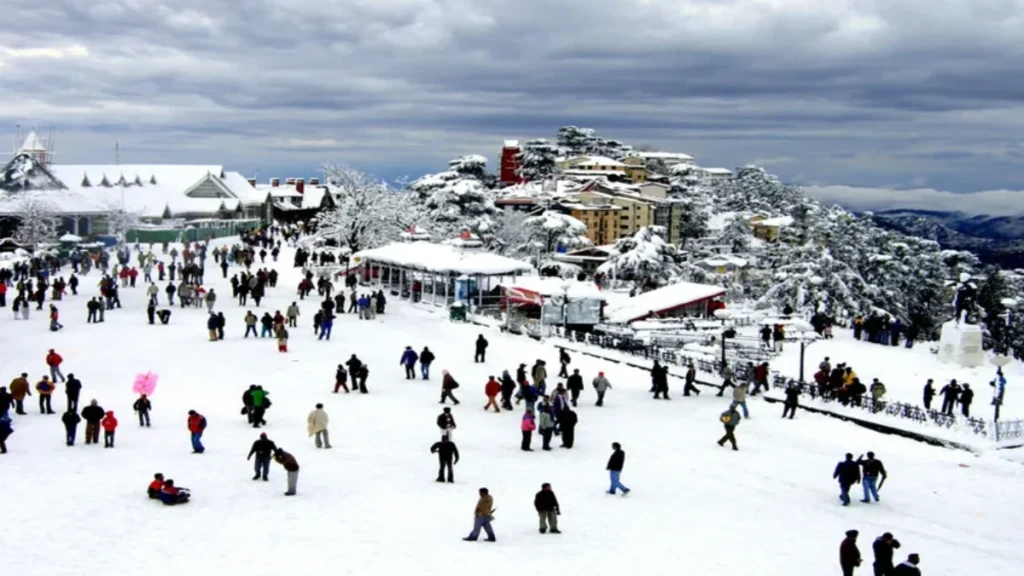 shimla in winter